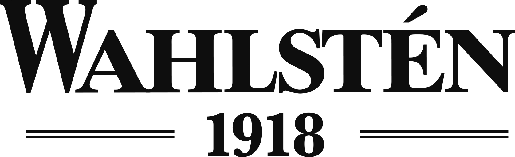 Virallinen wahlsten 1918 logo musta